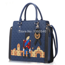 2014 new winter retro minimalist portable shoulder diagonal package prince
