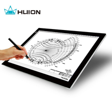 Huion ультра тонкий и свет 17.7 дюйм(ов) из светодиодов Artcraft трассировка площадку световой короб с USB кабель — L4S