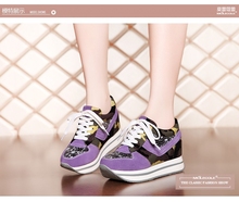 2014 autumn women running shoes sneakers luxury elevator flat casual shoes women winter sneakers brand les