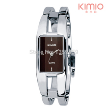 KIMIO Luxury Fashion Designer Geneva Quartz Watch Women Stainless Steel Bracelet Watches Brand Wristwatches Relogio Feminino