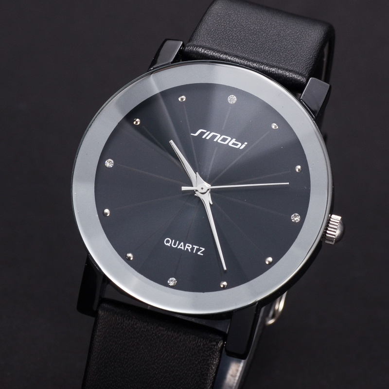 Japanese Movement Quartz Watches Fashion Classic Women Dress Watch With Genuine Leather Strap watches men luxury
