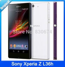 100% Original Unlocked Sony Xperia Z L36h LT36h L36i C6603 13.1MP Camera Quad-Core 5.0 inch Screen 16GB Mobile Phone Refurbished