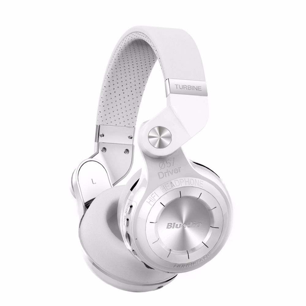 Bluedio T2 fashionable foldable over the ear bluetooth headphones BT 4 1 support FM radio SD
