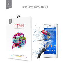 GODOSMITH Titan Premium Tempered Glass Screen Protector for Sony Xperia Z3 Glass Protector Anti-Scratch 2014 New Brand Original