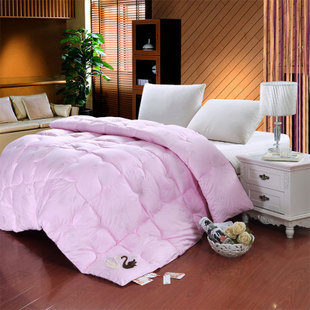 Free Shipping 220x240cm Mulberry Silk Quilt Winter Comforter 100