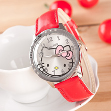 Hello Kitty watch KT 6 diamond leather strap watch children watch fashion watch relogio infantil reloj