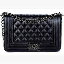 2014 women’s handbag plaid chain bag small women’s cross-body small bags shoulder bag handbag