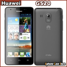 Multi Language 3G HUAWEI G520 Android 4.1 SmartPhone, MSM8225Q Quad Core 4.5” RAM 512MB+ROM 4GB with GPS wifi DHL Free Shipping