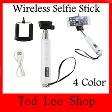 Zooming Function Wireless Bluetooth Monopod Self Photo Selfie Stick for iPhone 6 5 4s Samsung Note