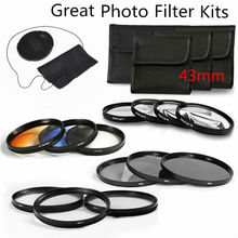 43mm Great Photo Filter Lens Kits ND +Star Point +Grads+ Close up Filter for Canon Nikon SONY Pentax Camera Lens