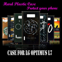 case Cover For LG Optimus L7 P700 P705 Fashion Original Unique game of thrones Pattern Hard Plastic Protective Mobile Phone Case