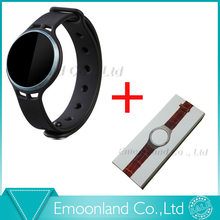 GPSBtlink Shine Bluetooth Smart Wristband Pedometer Watch For  Health Activity Monitor Sport Tracker With Leather Strap