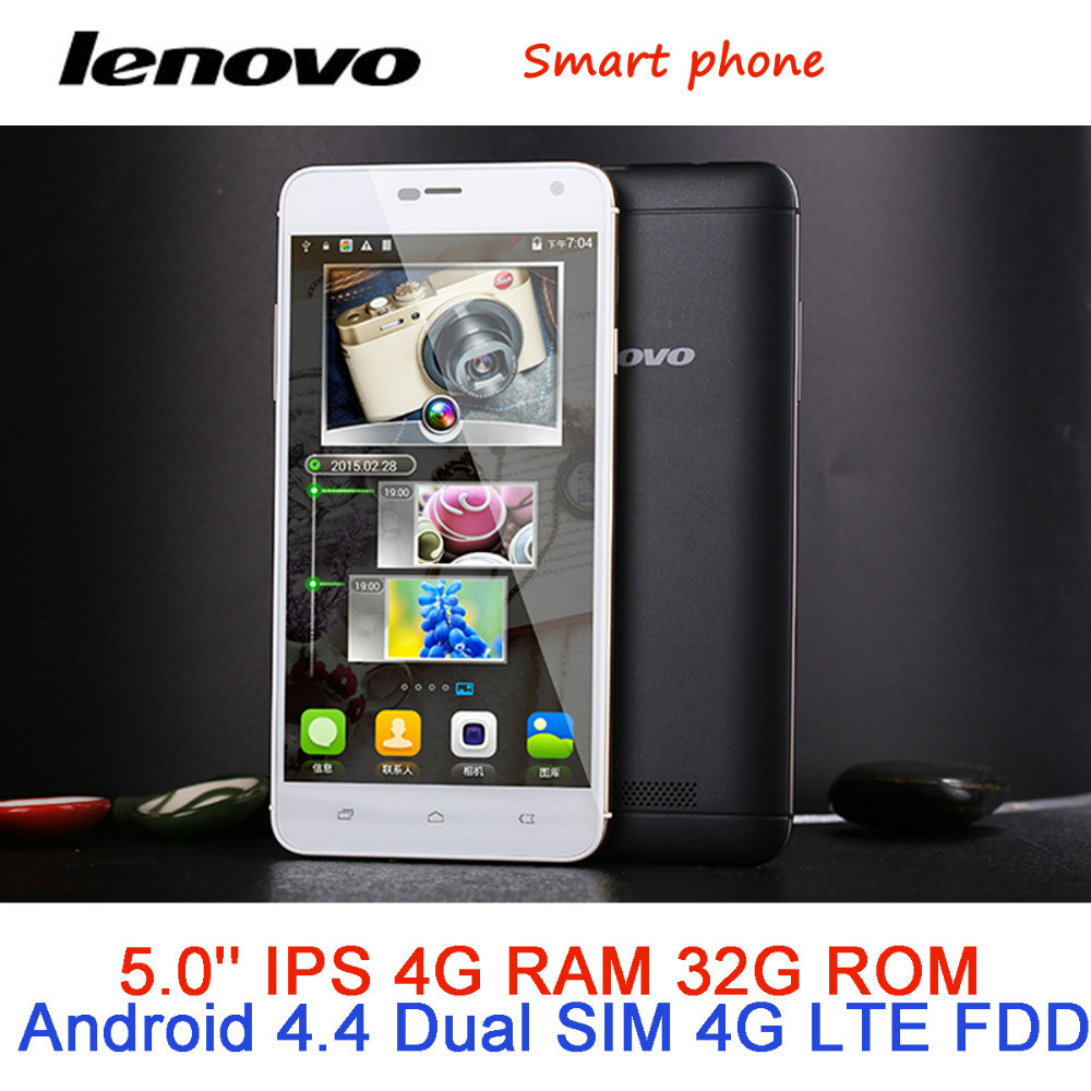 New Lenovo mobile phone Original Smart phone Octa Core Android 4 4 GPS 4GB RAM 5