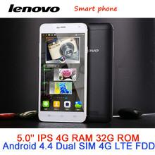 New Lenovo mobile phone Original Smart phone Octa Core Android 4 4 GPS 4GB RAM 5