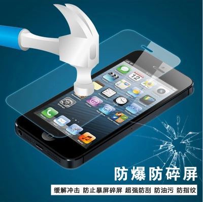 Premium For iPhone 5s Screen Protector for iPhone 5 Tempered Glass 5c Toughened protective film Free
