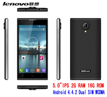 Octa core MTK6592 Lenovo phone 3G network GPS smart wake 2G RAM 16G ROM 5 0