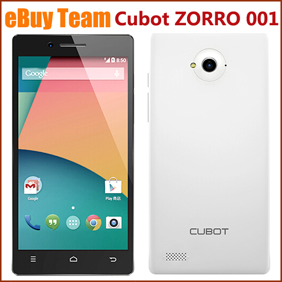 Original Cubot ZORRO 001 Qualcomm MSM8916 Quad Core Android 4 4 FDD LTE 4G Smartphone 5