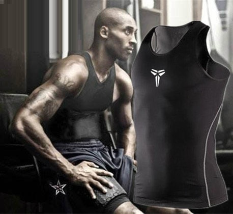 luck100 Treadmill exercise basketball vest breathable stretch Tank Tops ports men solid halter summer style tank