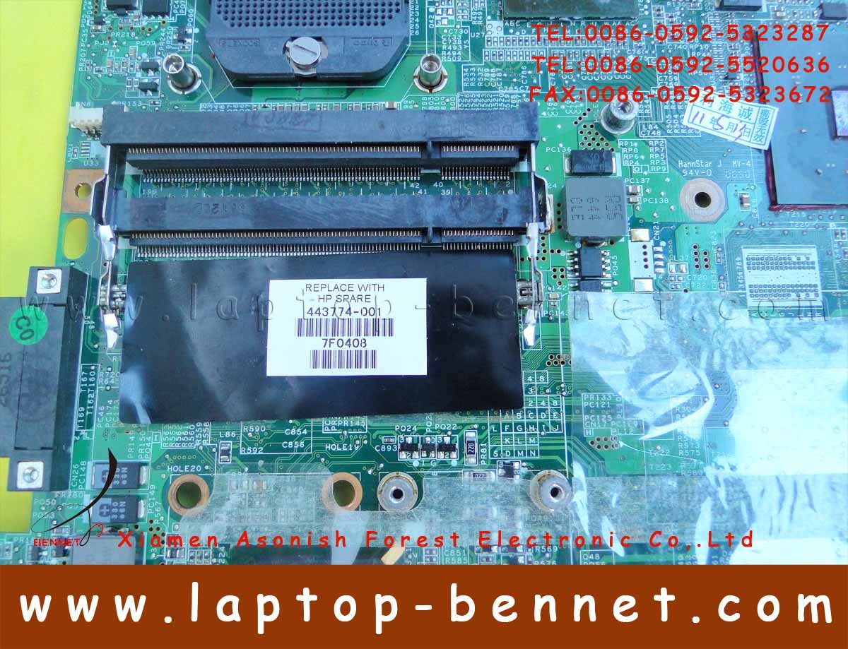 HP Pavilion DV6000 Series AMD Motherboard with Integrated Graphic Card ...