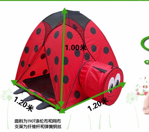 kids tents with tunnels on ... kids/childern play house tent, tunnel + tent 2 in 1, free shipping