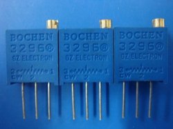 Ohm 100pcs dos resistores variáveis 5K da elevada precisão 3296