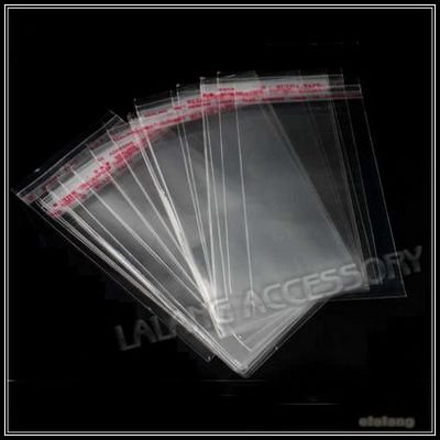 saco autoadesivo desobstruído novo 6x12cm dos sacos de plástico OPP do selo 1200pcs/lot 120343