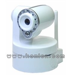 Popular Pan/Tilt ir ip camera wireless wifi, remote IE brower, smart cellphone monitor with10 language display software(Hong Kong)