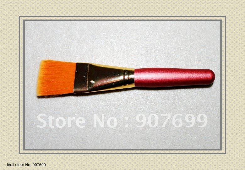 Free Shipping+Wholesale/Face Mask Brush/DIY facial Brush/Makeup brush/2colors-bronze(China (Mainland))