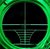 Walther style 3-9x40 red and green illuminated Tri-rails rifle scope