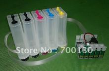 (CISSE1251N) CISS kit ink tanks with accessories T1251 T1251 T1252 T1253 T1254 T125 T 125 for EPSON Workforce 520 free shipping