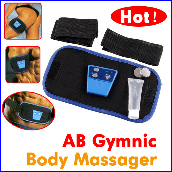Dropshipping Health Care Slimming Body Massage belt AB Gymnic Electronic Muscle Arm leg Waist Massager Belt