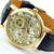 Men Pu Leather  Luxury Wrist Watches Causal Ancient Hollow Design Promotional Price  WU8048
