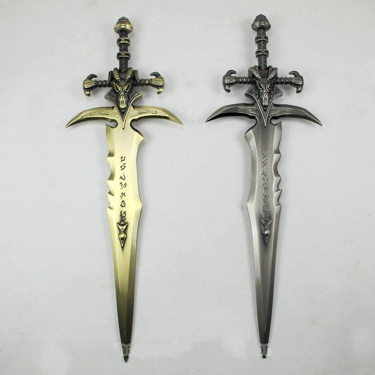 Купить мир warcraft ледяная скорбь металла меч меч - меч Косплей в ...