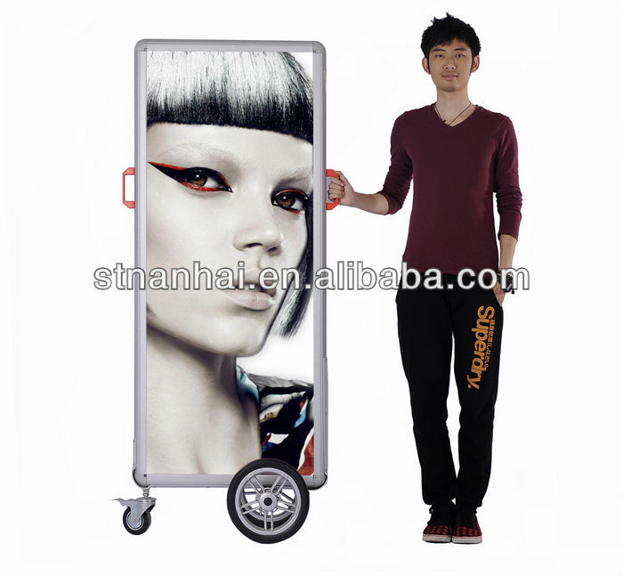 J2-929 Aluminium frame slim outdoor advertising signboard design with high brightness(China (Mainland))