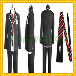 Free Shipping Custom Made Ao Exorcist Cosplay Okumura Rin Fullset Suit Costume,1.5kg/pc(China (Mainland))