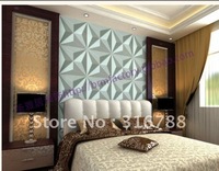 decorative wall board 3d wall panel stereoscopic wallpaper for TV background or showroom and any else