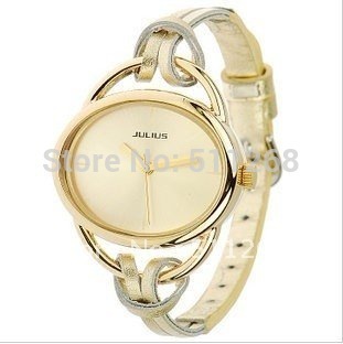 10 цветов кожаный ремешок золотые часы люксовый бренд женщин наручные часы ручной вязки новинка и свободного покроя часы Relogio Feminino