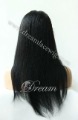 Free shipping!!!Fashion Hair style Brazilian virgin remy front lace wig,8"-24" yaki  #1