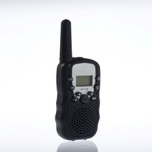 2pcs T 388 Dual Black Adjustable Portable Mini Wireless LCD 5KM UHF Car Auto VOX Multi