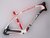 Free Shipping -so good works-Full carbon MTB-white red Full-Carbon-Mountain-Bike 26er Frame 21-inch