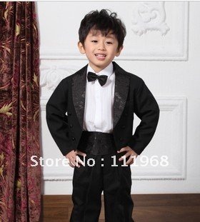 Boys Dress Shirts on Boy S Suits Dress Tuxedo Boys Attire Suit Wedding   Party Five Piece