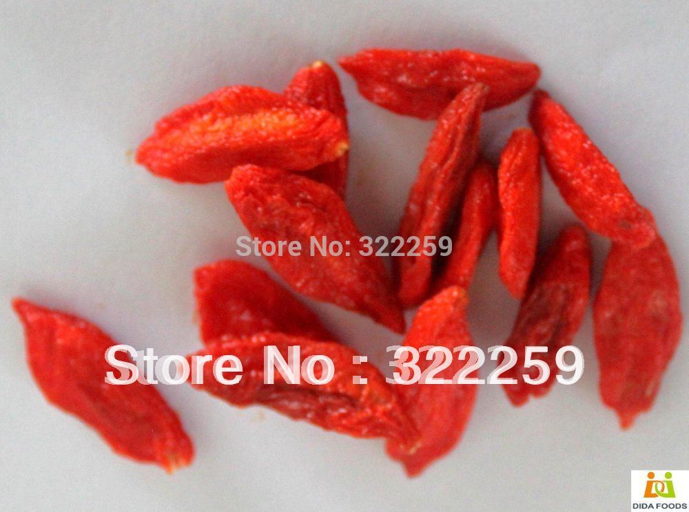 GREENFIELD 500g 2015 NEW CROP Chinese Ningxia Organic Goji Berry Wolfberry Chinese Medlar Dried Goji