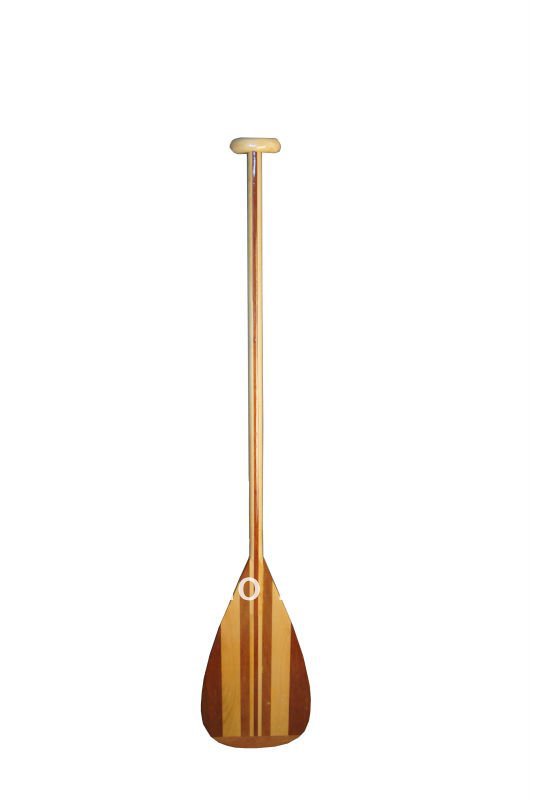 Wooden outrigger canoe paddle(curved shaft)(China (Mainland))