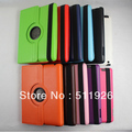 Magnetic Smart Cover Embossed leather Case for ipad 2 and for Ipad3 New Ipad with 360 Degrees Rotating Stand Free Shipping