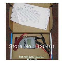 high Qualtiy MST-A600 Automotive Lead-acid Battery Analyzer Tester Tool --Free shipping(China (Mainland))