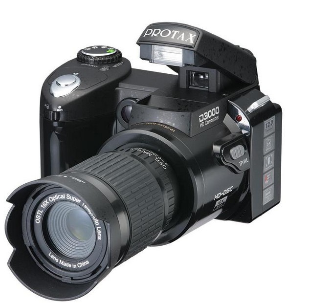 New arrival Baoda heater D3000 digital camera telephoto lens wide angle lens freeship