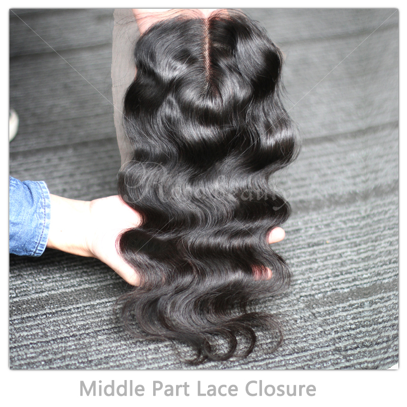 Top closure hair,full lace wig 4"*3.5",swiss lace,bleached knots,shipping free(China (Mainland))