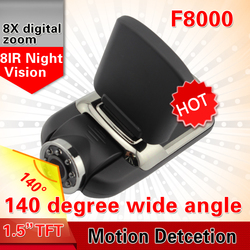 F8000 Ambarella Car black box, HD Car DVR with FULL HD high definition video 1920*1080P.Wholesales & Retails. Free shipping .(China (Mainland))