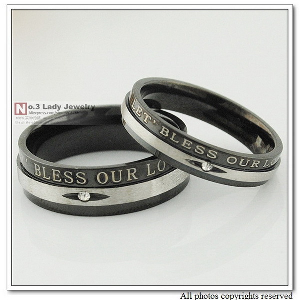 his and hers promise ring sets, 2013 MENS WOMENS couple rings wedding ...