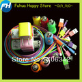 30pcs/lot colorful 3 in 1 charger USB cable & US wall charger & car charger for iphone 5 5G free shipping(Hong Kong)